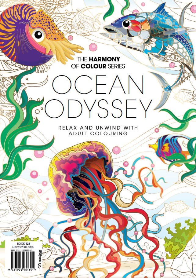 Colouring Book - Ocean Odyssey 2025